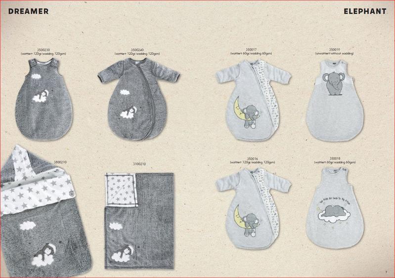 Jacky baby top sleeping bag